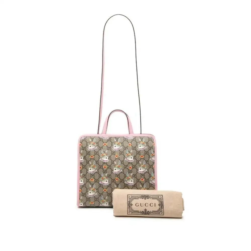 GUCCI Cream Leather Shoulder Bag - Picture 7 of 7